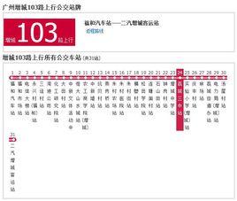 廣州公交增城103路