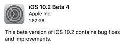 iOS10.2 Beta4