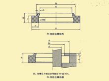 P6型防塵圈的結構及溝槽形式