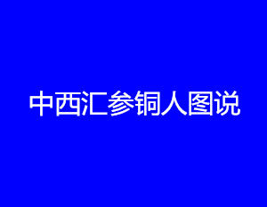 中西匯參銅人圖說