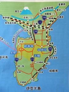 三島市周邊城市分布