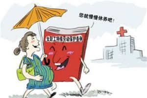 女職工勞動保護 漫畫