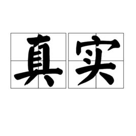 真實[漢語詞語]