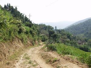 戶沖自然村通村道路