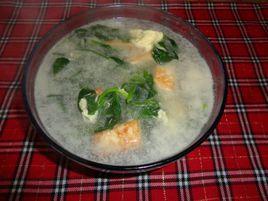 豆腐菠菜湯