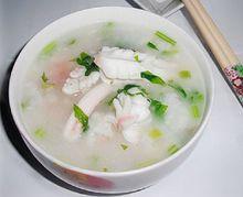 生菜魚粥