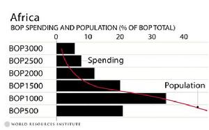 非洲BOP花銷比例