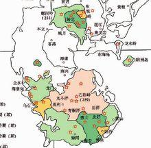 雷州半島火山分布圖