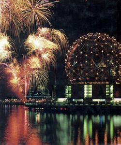 1986年溫哥華世博會燃放的煙花