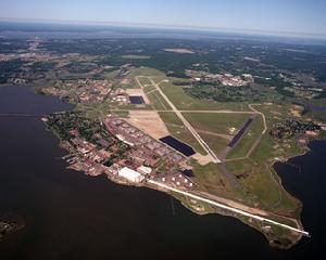 （圖）蘭利空軍基地鳥瞰