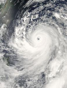 颱風萬宜云圖