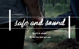 safe and sound[英語短語]