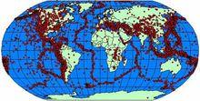 地震分布