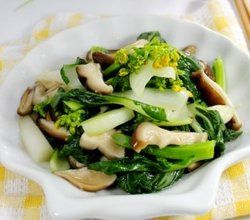 鮮蘑炒白菜