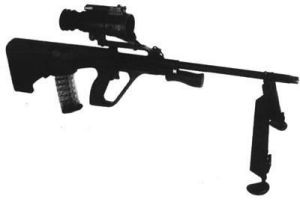 奧地利施泰爾AUG5.56mm輕機槍
