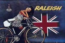 RALEIGH蘭令品牌腳踏車國外原始宣傳資料