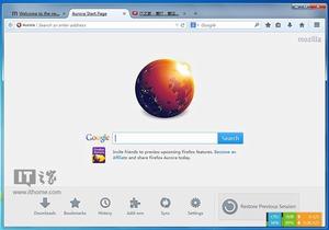 firefox aurora