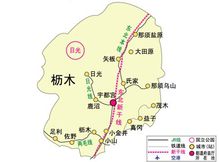 栃木縣交通圖