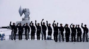 （圖）中國海軍護航艦艇編隊