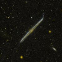 NGC 4565 GALEX 彩色圖