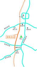 潭衡高速公路示意圖