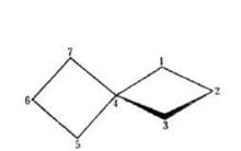 碳螺環的分子構象