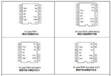IR2110封裝與管腳分布
