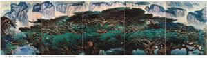 千里江陵 （油畫壁畫）1992