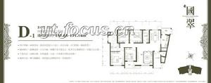 鼎城國翠D1戶型圖