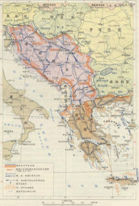 巴爾幹戰役作戰圖