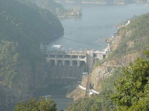 上猶江水電站全景