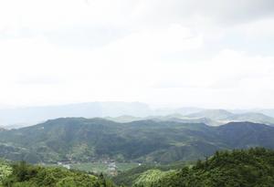 遠眺落坳村