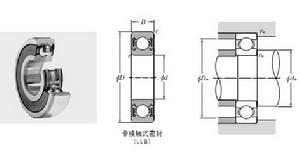 NTN 6012LLB軸承