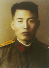 1955年李兆書被授為少校軍銜