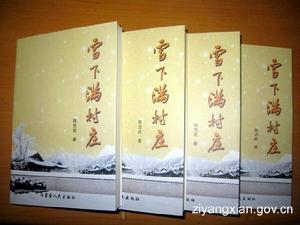 陳忠武散文集《雪下滿村莊》