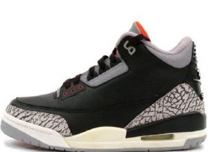 Air Jordan 3 Retro - Black/Whtie/Red/Grey