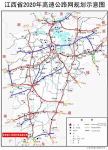 江西龍楊高速公路地理位置