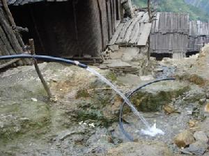 尺施底自然村基礎設施-通水情況