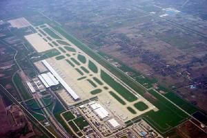  廣州白雲機場鳥瞰圖