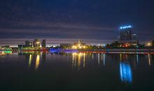 抱龍河公園夜景