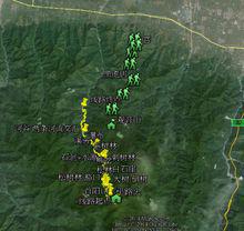 首陽山-攀登路線