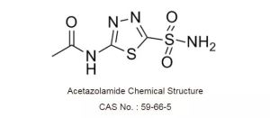 Acetazolamide 化學分子式