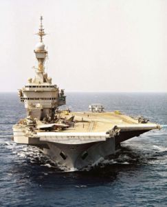 French aircraft carrier Charles de Gaulle