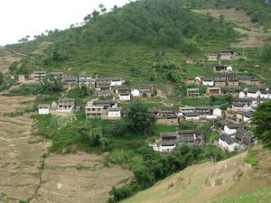 瓦富咱村全景