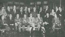 洛佩斯·米切爾森總統和他的內閣成員