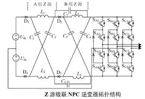 Z源級聯三電平中點鉗位逆變器