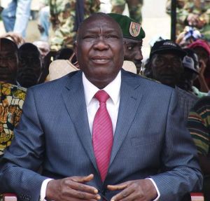 中非共和國總統多托賈參加民眾集會