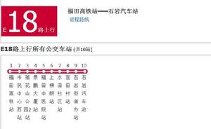 深圳公交E18路