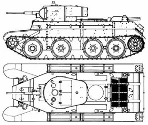 蘇聯BT-7輕型坦克