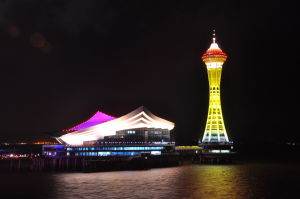 海天一洲夜景